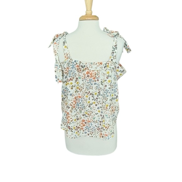 a.n.a. Floral Print Blouse - Multicolor size XL - Picture 3 of 7